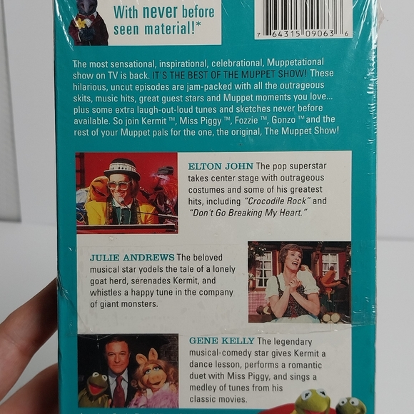 2000 Best of The Muppet Show Time Life Video VHS Tape Movie New Elton John - Picture 2 of 4